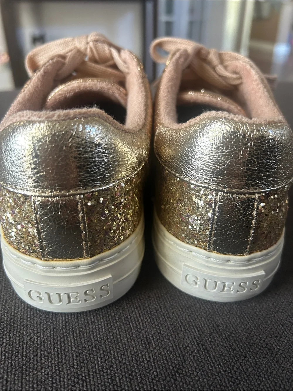 Guess sparkling gold